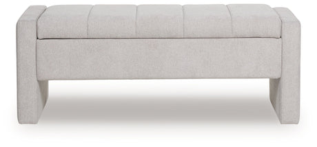 Akselman - Storage Bench - Gray