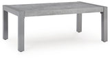 Hurley Park - 4 Pc. - Outdoor Sofa, 2 Lounge Chairs And Coffee Table - Gray