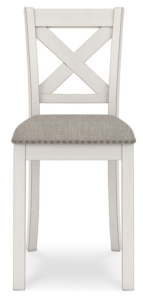 Robbinsdale - Upholstered Barstool (Set of 2) - Antique White