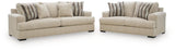 Lofwood - 2 Pc. - Sofa And Loveseat - Oatmeal