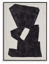 Garviery - Wall Art - Black / Cream
