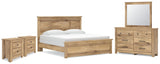 Makidern - Panel Bedroom Set