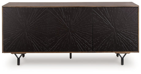Lavinmont - Accent Cabinet - Multi Brown