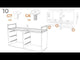 Neilsville - Six Drawer Dresser - Vinyl-Wrapped - Whitewash